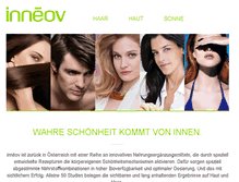 Tablet Screenshot of inneov.at